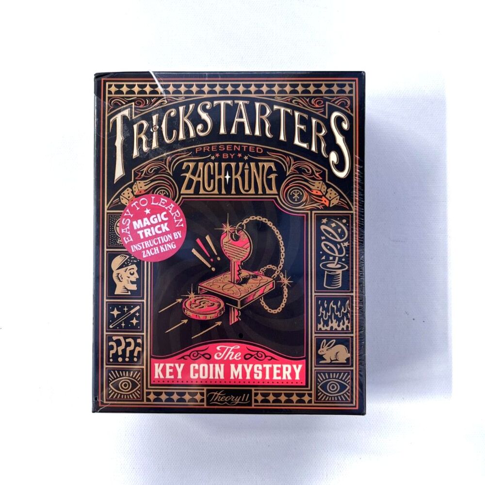 Trickstarters The Key Coin Mystery Zack King Magic Trick Puzzle Game NIB